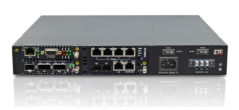 FRM220-CH04-AC - 4 slot fiber chassis with AC power and network management options, rack 19" mountable, 1U