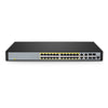 FS-S3400-24T4FP, 24-Port Gigabit Ethernet L2+ PoE+ Switch, 24 x PoE+ Ports @370W, with 4 x 1Gb Combo Uplinks, Support ERPS