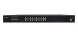 GES-1602A-PSE Gigabit Ethernet 16+2 Gigabit ports high power POE switch (350W budget)