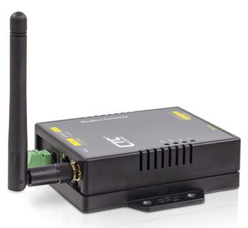 GW211W-MB 2 port serial RS-232 and RS-422/RS-485 Modbus RTU to Modbus TCP Wireless Gateway