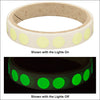 T-PLT2 - Ø1/2" (Ø12.7 mm) Photoluminescent Stickers, Qty: 100