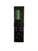HC-SERIAL-SFP - 1x RS-232 and 1x RS-485/422 over single strand fiber industrial media converter, 8kV isolation, enhanced -40 to 75 Celsius temp. SET of TWO