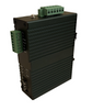 HC-SERIAL-SFP - 1x RS-232 and 1x RS-485/422 over single strand fiber industrial media converter, 8kV isolation, enhanced -40 to 75 Celsius temp. SET of TWO