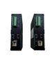 HC-SERIAL-SFP - 1x RS-232 and 1x RS-485/422 over single strand fiber industrial media converter, 8kV isolation, enhanced -40 to 75 Celsius temp. SET of TWO