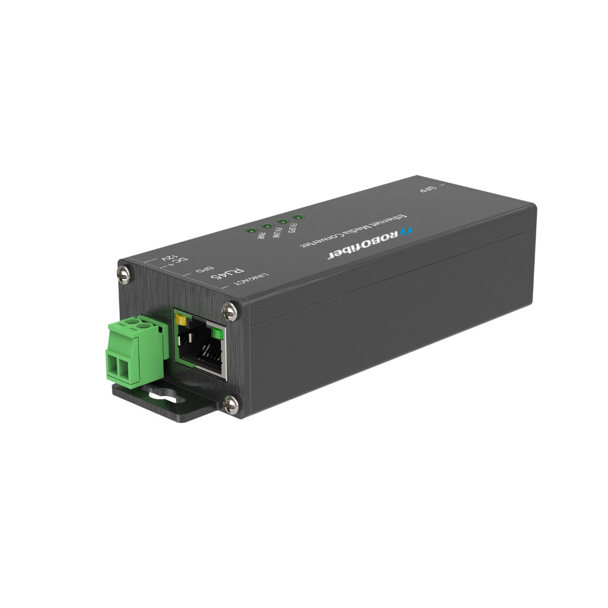 ROBOfiber HCM-1001-SFP Gigabit Ethernet Industrial Micro Fiber Converter