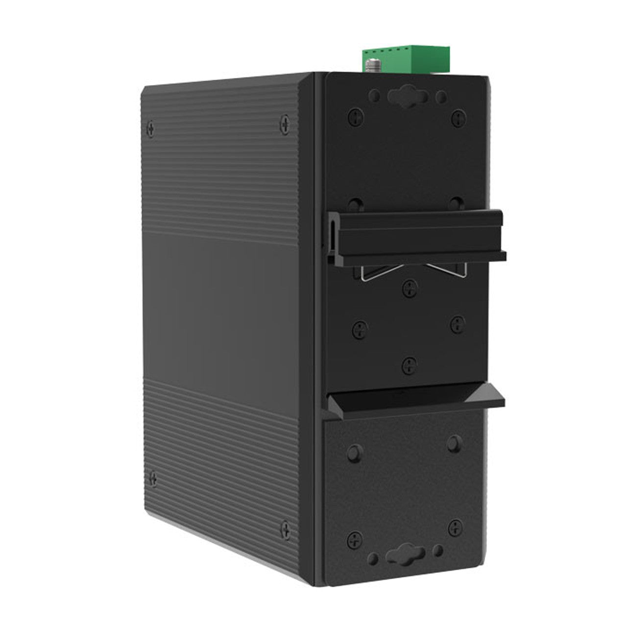 HGW-1608SM-PSE - 16x RJ45 + 8x SFP ports Gigabit Ethernet Managed PoE Industrial fiber switch 240W total power, DIN rail mount, -40 to +75 Celsius