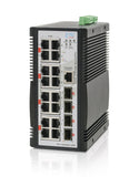 IGR-1604XSM - 16 copper + 4x 1G/2.5G/10G SFP+ port SNMP/web-managed Layer 3 Ethernet Industrial switch