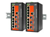 IGS+803SM - 8 copper + 3 SFP port SNMP/web-managed Gigabit Ethernet Industrial switch, DIN rail mount, electrically isolated console port
