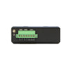 IMC-1000MS-E - Managed Gigabit Ethernet 10/100/1000Base-T to SFP slot industrial fiber media converter, 2.5kV isolation, -20-75 Celsius