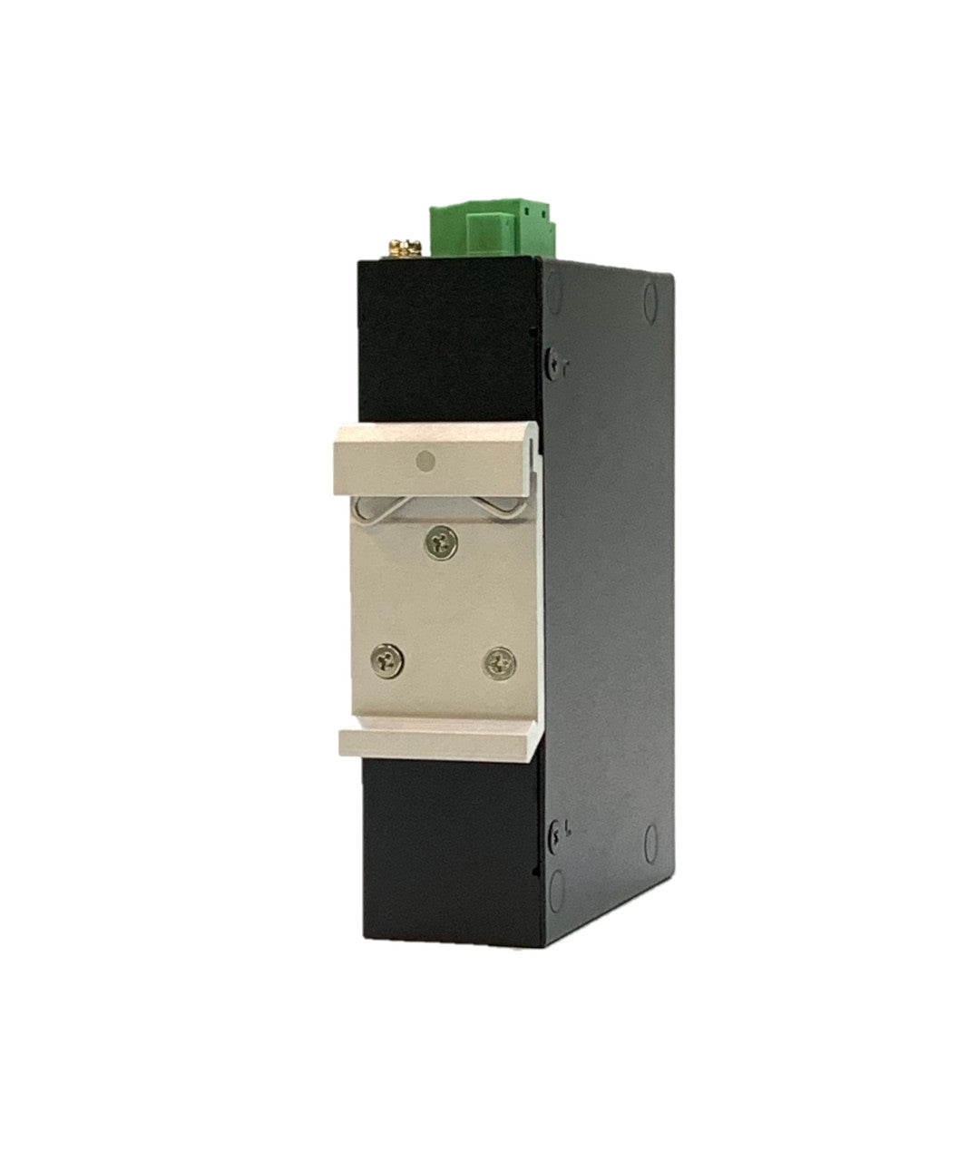 IMC-100C-E-SC030 compact Fast Ethernet singlemode fiber industrial media converter 30Km, DIN rail