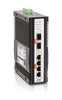 IQS-402XSM - 4 copper + 2 SFP+ ports SNMP/web-managed 2.5G Ethernet Industrial switch with 10G uplinks, DIN rail mountable