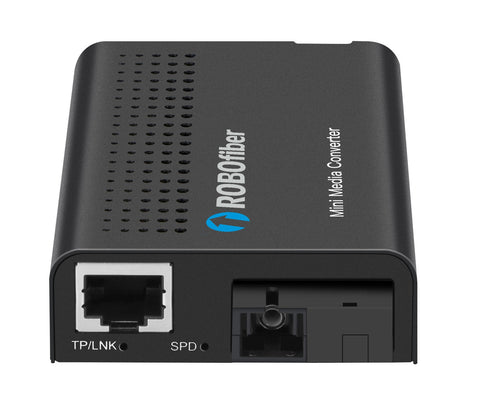 LFC-100-SC20B Fast Ethernet to BiDi WDM SC, 20Km, T:1550/R:1310nm singlemode single strand fiber media converter, LFP and DIP sw settings