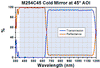 T-M254C00 - Ø1" UVFS Cold Mirror, AOI: 0°, 5 mm Thick