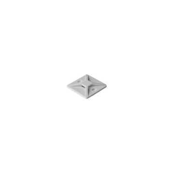 Cable Tie Mounting Base, White (10-Pack)