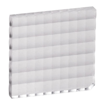 T-MLA1 - 10.0 mm x 9.8 mm PMMA Microlens Array, Uncoated, EFL = 4.7 mm