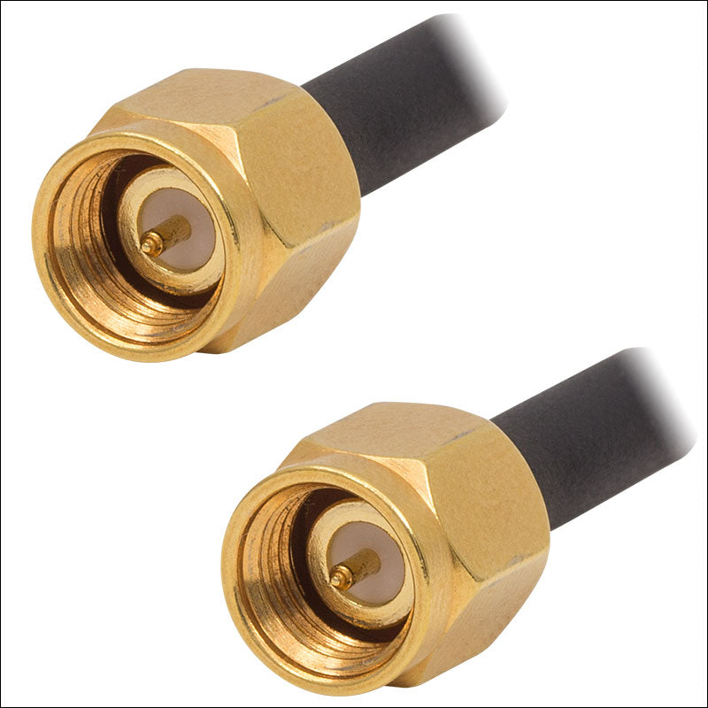 T-SMM3 - Microwave Cable, SMA Male to SMA Male, 3" (76 mm)