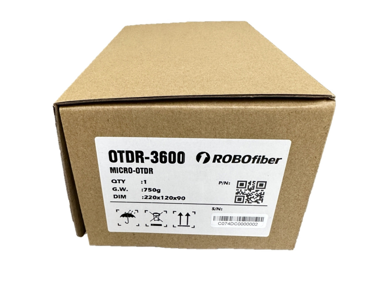 OTDR-3600 - Optical Time Domain Reflectometer - includes VFL 10mW, OPM and OLS functions, RJ45 wiring tester, 4" LCD TFT, internal storage memory and USB connectivity