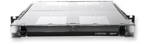 12 Fiber, 1U - accepts (2) CCH connector panels