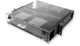 Corning® Connector Housing Pretium‚® PCH 2 Rack Units Holds (4) CCH Connector Panels Unloaded Gray