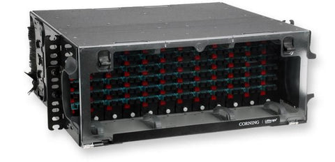 Corning® Connector Housing Pretium‚® PCH 4 Rack Units Holds (12) CCH Connector Panels Unloaded Gray
