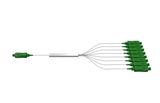 RB-PLC-108-MIN-SCA mini format PLC splitter 1x8, SC/APC connectors, 1m cables, for PON or CATV