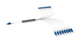 RB-PLC-116-MIN-LCU mini format PLC splitter 1x16, LC/UPC connectors, PON or CATV, 1m cords