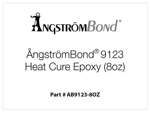 ÅngströmBond® AB9123 High Temperature Epoxy, Heat Cure (8oz)