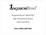 ÅngströmBond® AB9123EP High Temperature Epoxy, Heat Cure (8oz)