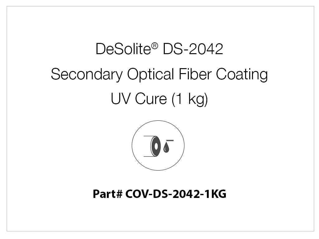 DeSolite® DS-2042 Secondary Optical Fiber Coating, UV Cure (1 kg)