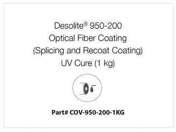 Desolite® 950-200 Optical Fiber Coating (Splicing and Recoat Coating), UV Cure (1 kg)