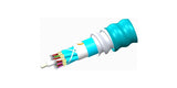 Fiber Cable, Plenum Distribution, Interlocking Aluminum Armored, Plenum Jacket, 24 Fiber Single-Unit, Lazrspeed 550 OM4 Multimode