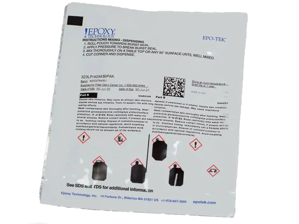 EPO-TEK® 323LP High Temperature Epoxy, Heat Cure (4g)