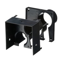 Spill-Outs To 1.5 in. Inside diameter corrugated Tubing, 2-port black spill-out