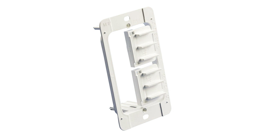 NVENT CADDY MP1P Plastic Low Voltage Mounting Plate, 1 Gang
