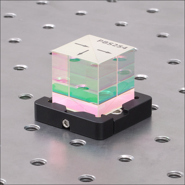 T-PBS10-532 - 10 mm Polarizing Beamsplitter Cube, 532 nm