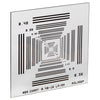 T-R3L3S6P - Positive NBS 1952 Resolution Target, 3" x 3", 0.48 to 16 lp/mm