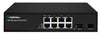 RB-802L-PSE Gigabit Ethernet 8+2 Gigabit ports high power web managed POE switch (125W budget)