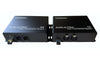 RB-AUDIO02-SFP two XLR balanced audio channels ONE WAY over fiber extender single strand SMF 20Km or MMF 1Km reach, LC connector, SET of TWO