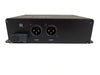 RB-AUDIO02-R two XLR balanced audio channels over fiber extender (Receiver) single strand SMF 20Km or MMF 1Km reach, SC connector