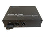 RB-AUDIO02-R two XLR balanced audio channels over fiber extender (Receiver) single strand SMF 20Km or MMF 1Km reach, SC connector