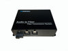 RB-AUDIO02 two XLR balanced audio channels over fiber extender (Transmitter and Receiver) SET of TWO, single strand SMF 20Km or MMF 1Km reach, SC connector