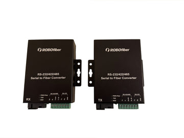 RB-SERIAL 1x RS-232 and 1x RS-485/422 Over Single Strand Fiber Media Converter Set
