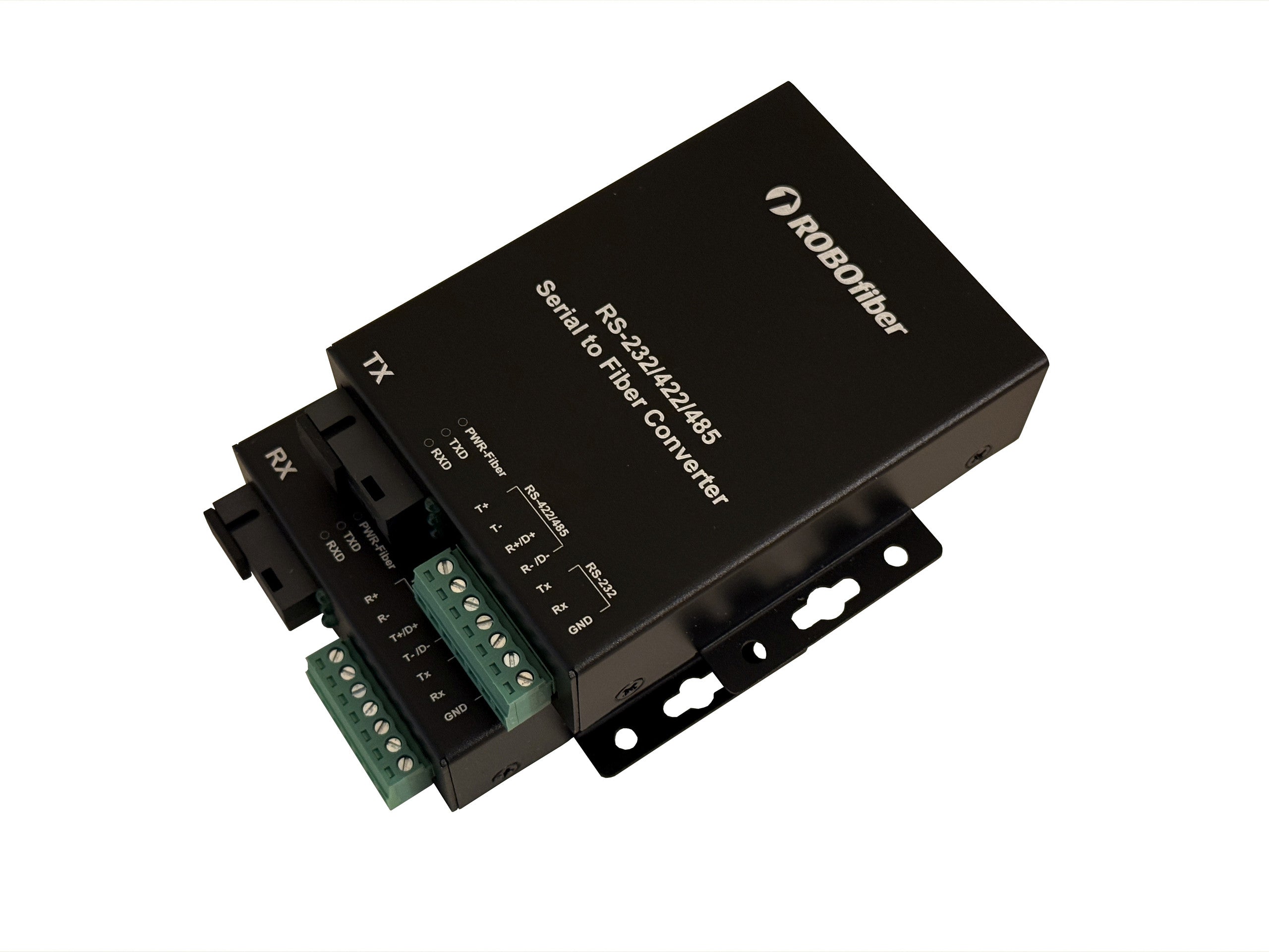 RB-SERIAL 1x RS-232 and 1x RS-485/422 Over Single Strand Fiber Media Converter Set