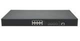 RB10-804M3-AC-PSE - 8x1G/2.5G RJ45 PoE+ ports and 4x 10G SFP+ ports Layer 3 managed routing switch, rack 19"