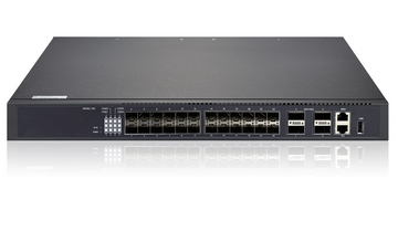 RB10-F2404M3-AC - 10G all fiber 24 SFP+ ports, 4x 100G QSFP28 ports Layer 3 managed routing switch, rack 19"