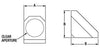 T-PS951 - 15 mm Clear Aperture Roof Prism (A=18 mm, B=23 mm)