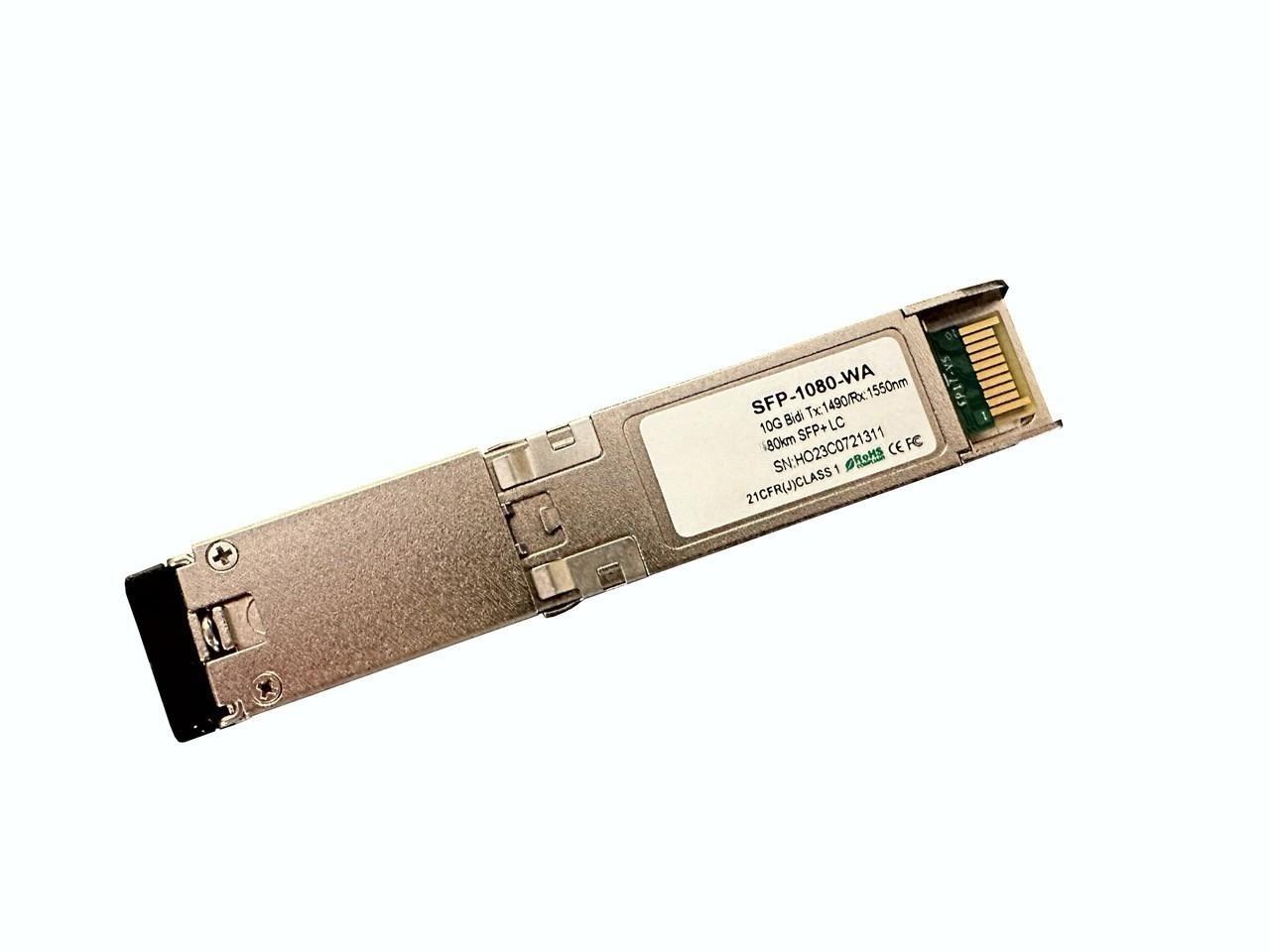 SFP+ 10G BiDirectional optical module, single strand Tx:1490/Rx:1550nm ...