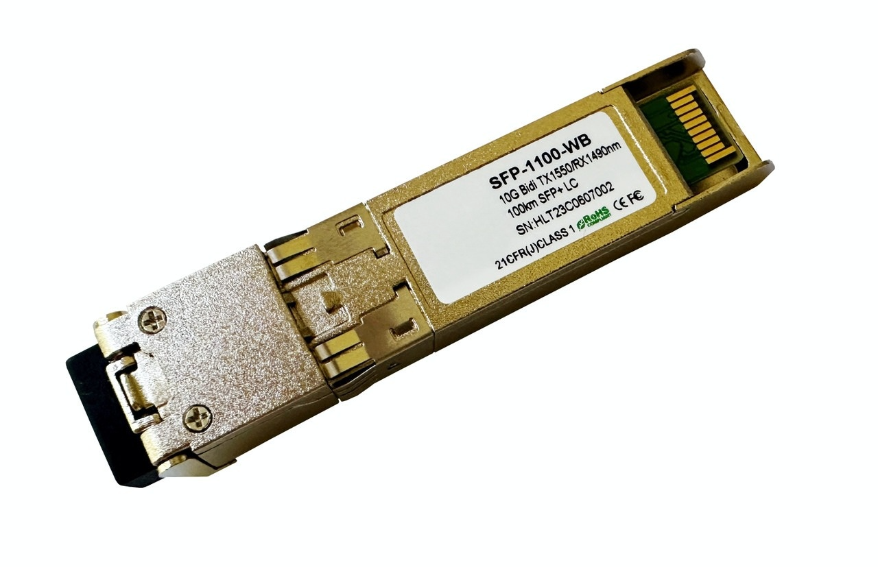 SFP+ 10G BiDirectional optical module, single strand Tx:1490/Rx:1550nm ...