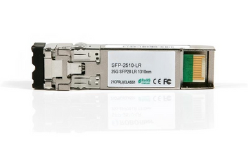 SFP28 25G/28G LR transceiver 1310nm single mode 10km, Cisco compatible