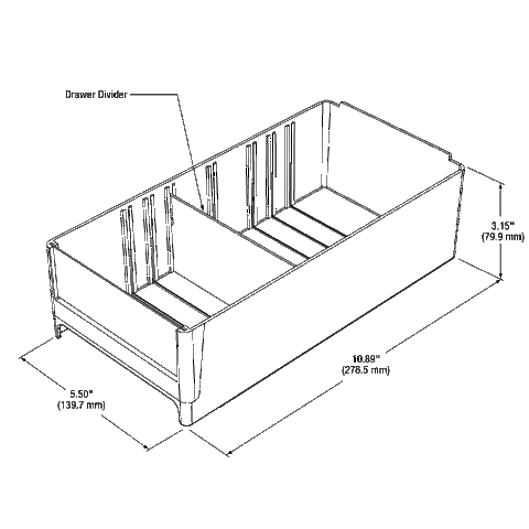 T-ST9 - 9-Drawer Cabinet